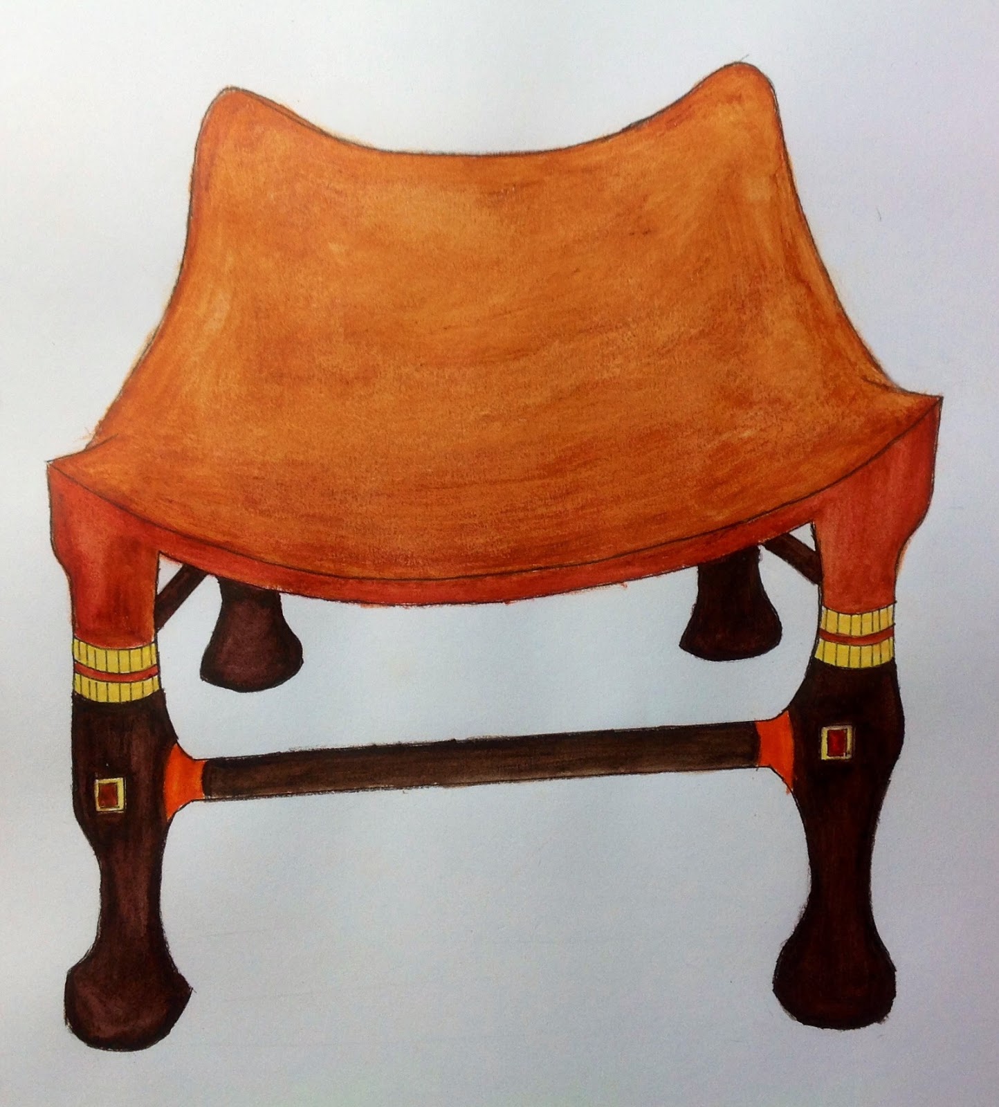 Historia con Gloria: Muebles Egipcios